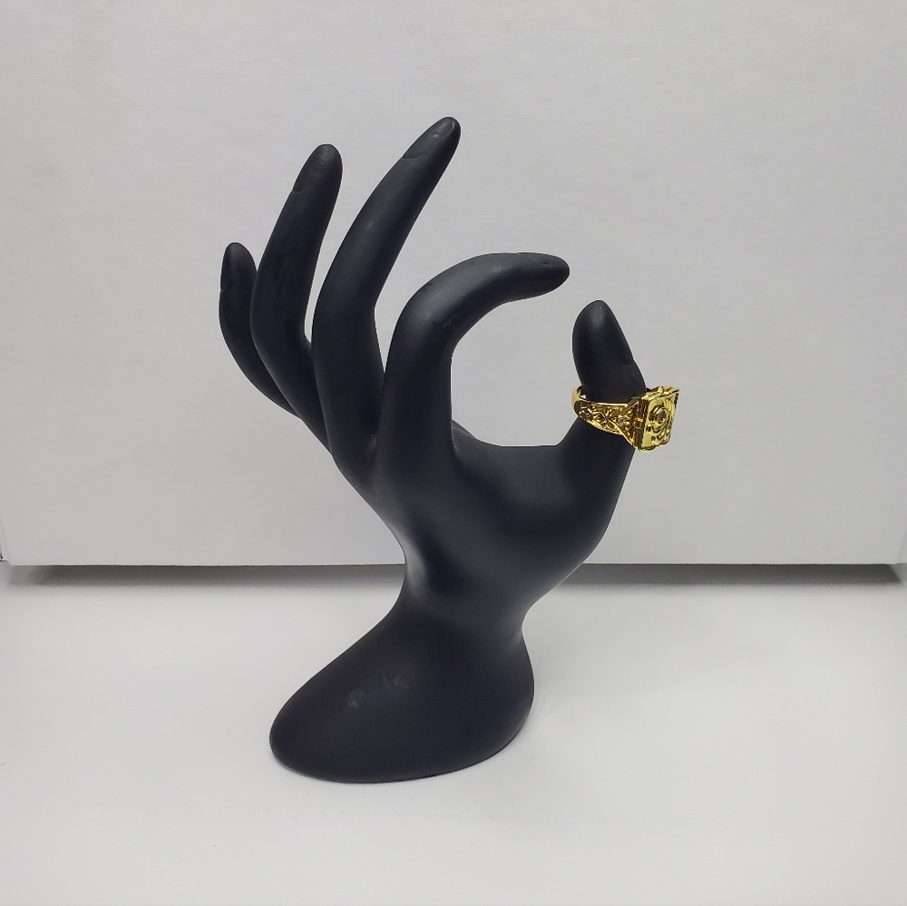 Mens Open Locklet Secret Compartment Ring
